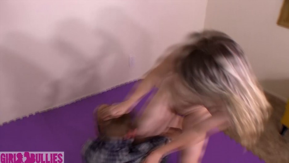 Girl Bullies - Bambi Belle - Bambi Kicks His Ass